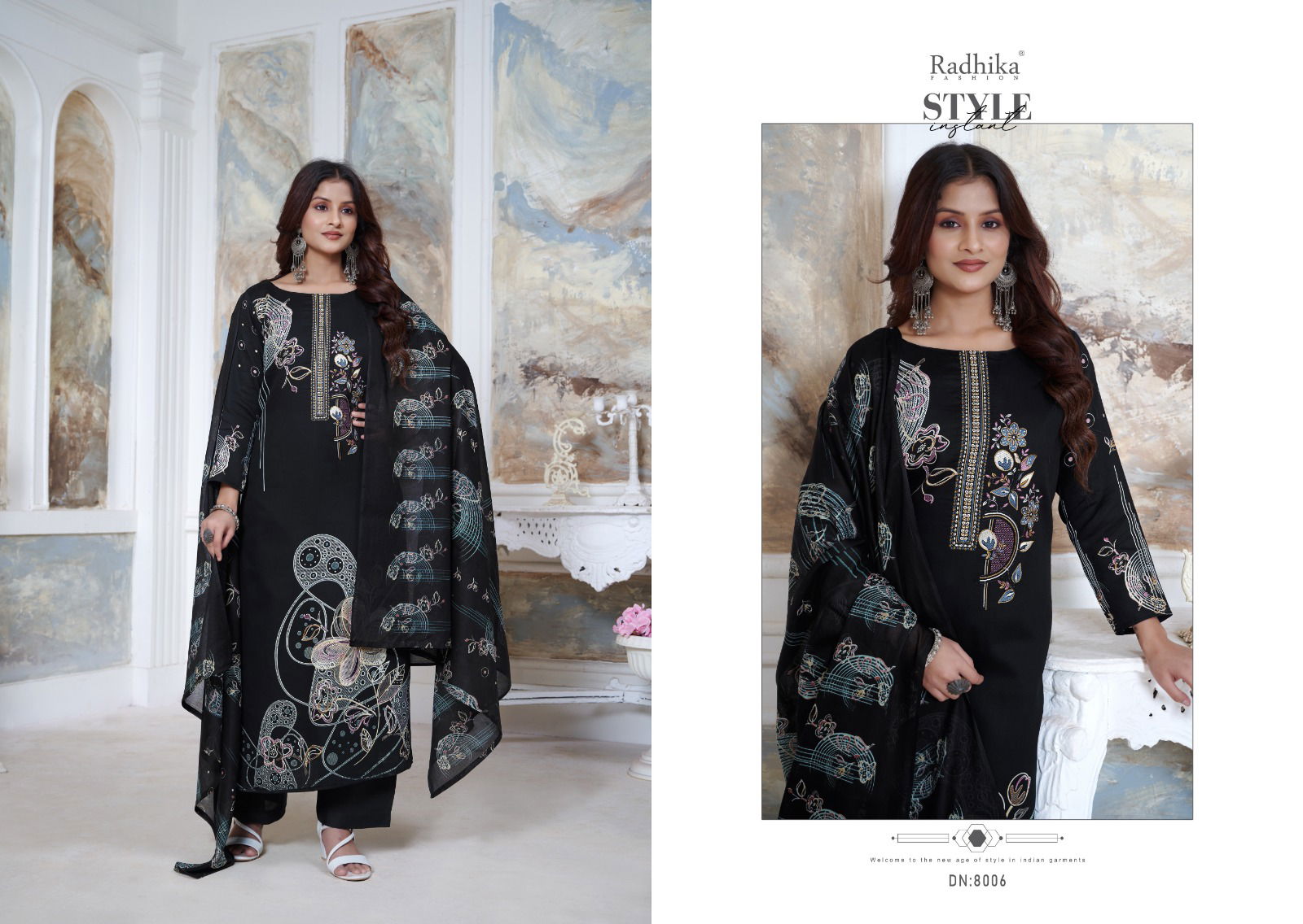 Gulzar By Radhika Azara Jam Cotton Dress Material Wholesale Price In Surat
